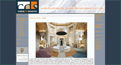 Desktop Screenshot of casadelsuono.it
